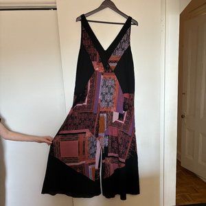 FREE PEOPLE LOOSE FITTING JUMPSUIT LG